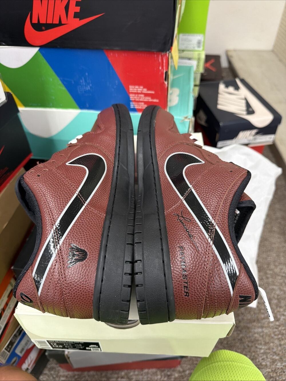Size 12 - Limosine Skateboards x Nike Dunk SB Low Football BB